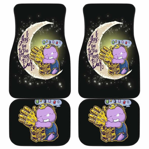 Cute Thanos Car Floor Mats Universal Fit - CarInspirations