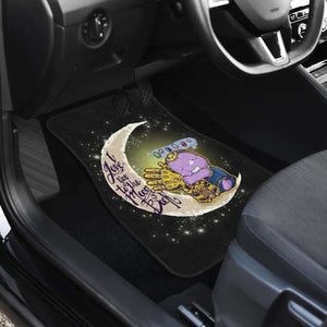 Cute Thanos Chibi End Game Marvel Car Floor Mats Universal Fit 051012 - CarInspirations