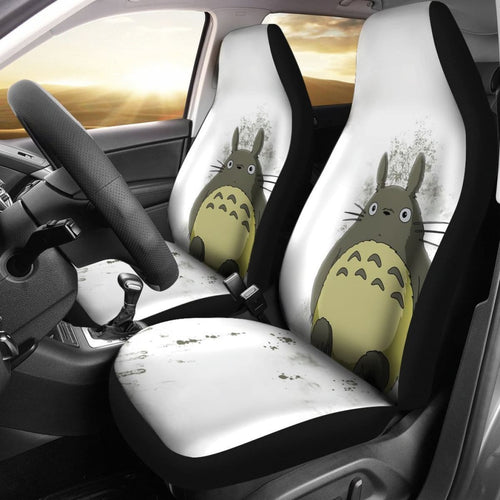 Cute Totoro My Neighbor Totoro Anime Car Seat Covers Lt03 Universal Fit 225721 - CarInspirations