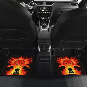 Cyndaquil And Typhlosion Pokemon In Black Theme Car Floor Mats Universal Fit 051012 - CarInspirations