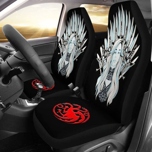 Daenerys Targaryen Car Seat Covers Game Of Throne Movie Universal Fit 051012 - CarInspirations