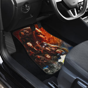 Daenerys Targaryen Game Of Thrones Car Floor Mats H053120 Universal Fit 072323 - CarInspirations