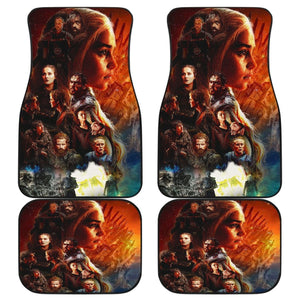 Daenerys Targaryen Game Of Thrones Car Floor Mats H053120 Universal Fit 072323 - CarInspirations