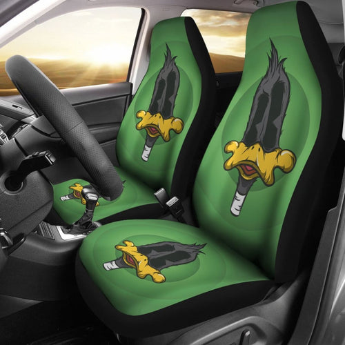 Daffy Duck Car Seat Covers Looney Tunes Cartoon Fan Gift H200212 Universal Fit 225311 - CarInspirations