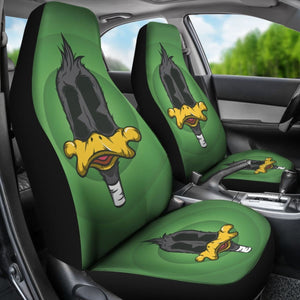 Daffy Duck Car Seat Covers Looney Tunes Cartoon Fan Gift H200212 Universal Fit 225311 - CarInspirations