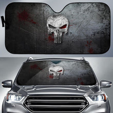 Load image into Gallery viewer, Daredevil Skull Car Sun Shade Universal Fit 225311 - CarInspirations