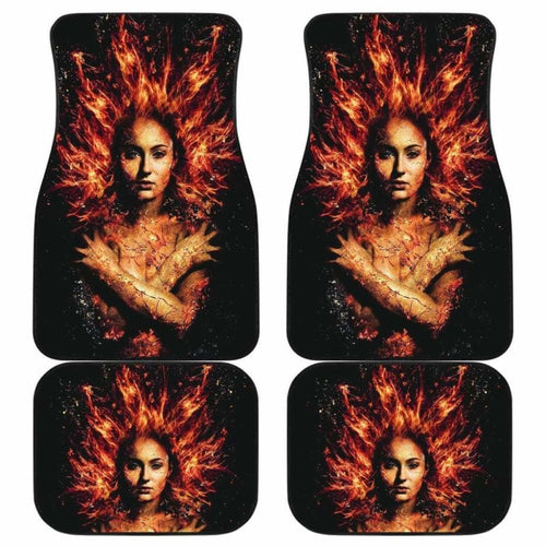 Dark Phoenix Car Floor Mats Universal Fit - CarInspirations