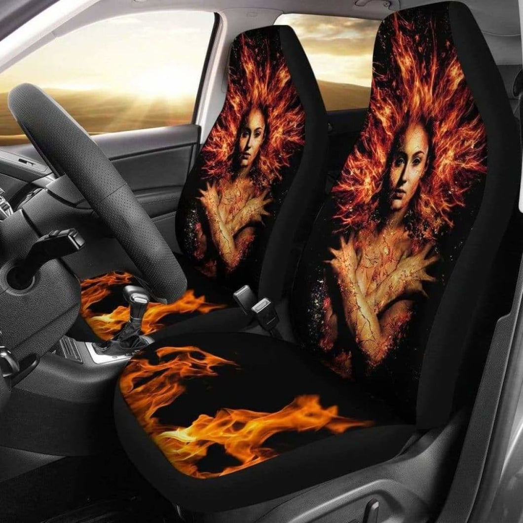 Dark Phoenix Car Seat Covers Universal Fit 051012 - CarInspirations