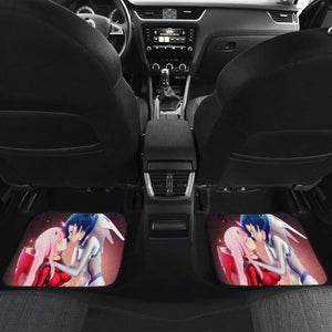 Darling In The Franxx Kiss Anime Car Floor Mats Universal Fit 051012 - CarInspirations