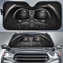 Load image into Gallery viewer, Darth Vader Face Auto Sun Shades 918b Universal Fit - CarInspirations