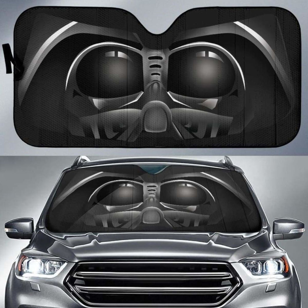 Darth Vader Face Auto Sun Shades 918b Universal Fit - CarInspirations