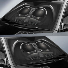 Load image into Gallery viewer, Darth Vader Face Auto Sun Shades 918b Universal Fit - CarInspirations