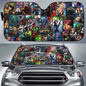 DC Hero Car Sun Shades DC Super Hero Movie Universal Fit 103530 - CarInspirations