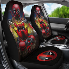 Load image into Gallery viewer, Deadpool And Pooh Car Seat Covers Movie Fan Gift H031020 Universal Fit 225311 - CarInspirations