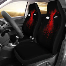 Load image into Gallery viewer, Deadpool Art Dark Blood Theme Car Seat Covers Universal Fit 051012 - CarInspirations