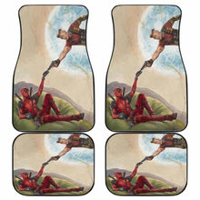 Load image into Gallery viewer, Deadpool &amp; Cable Funny For Fans Car Floor Mats Universal Fit 051012 - CarInspirations