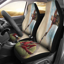Load image into Gallery viewer, Deadpool Cable Funny Seat Covers 101719 Universal Fit - CarInspirations