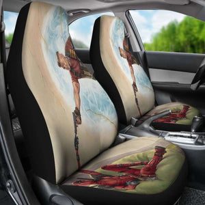 Deadpool Cable Funny Seat Covers 101719 Universal Fit - CarInspirations