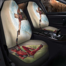 Load image into Gallery viewer, Deadpool Cable Funny Seat Covers 101719 Universal Fit - CarInspirations