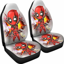 Load image into Gallery viewer, Deadpool Car Seat Covers Universal Fit 051012 - CarInspirations