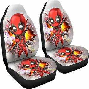 Deadpool Car Seat Covers Universal Fit 051012 - CarInspirations