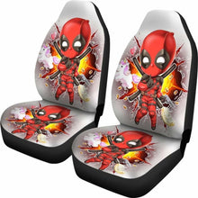 Load image into Gallery viewer, Deadpool Car Seat Covers Universal Fit 051012 - CarInspirations