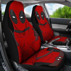 Deadpool Cartoon Marvel Car Seat Covers Universal Fit 051012 - CarInspirations