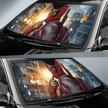 Load image into Gallery viewer, Deadpool Funny Car Sun Shades Movie Fan Gift H032720 Universal Fit 225311 - CarInspirations