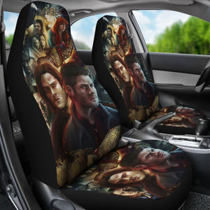 Dean And Sam Supernatural Movie Car Seat Covers H040320 Universal Fit 225311 - CarInspirations