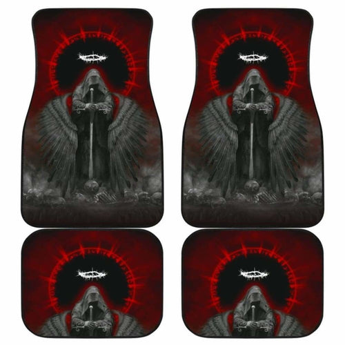 Death Angel In Dark Theme Car Floor Mats Universal Fit 051012 - CarInspirations