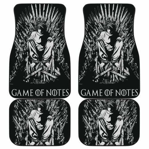 Death Note Car Floor Mats Universal Fit 051912 - CarInspirations