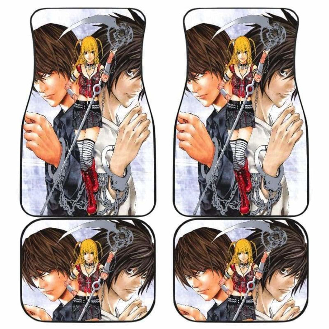 Death Note Car Floor Mats Universal Fit 051912 - CarInspirations