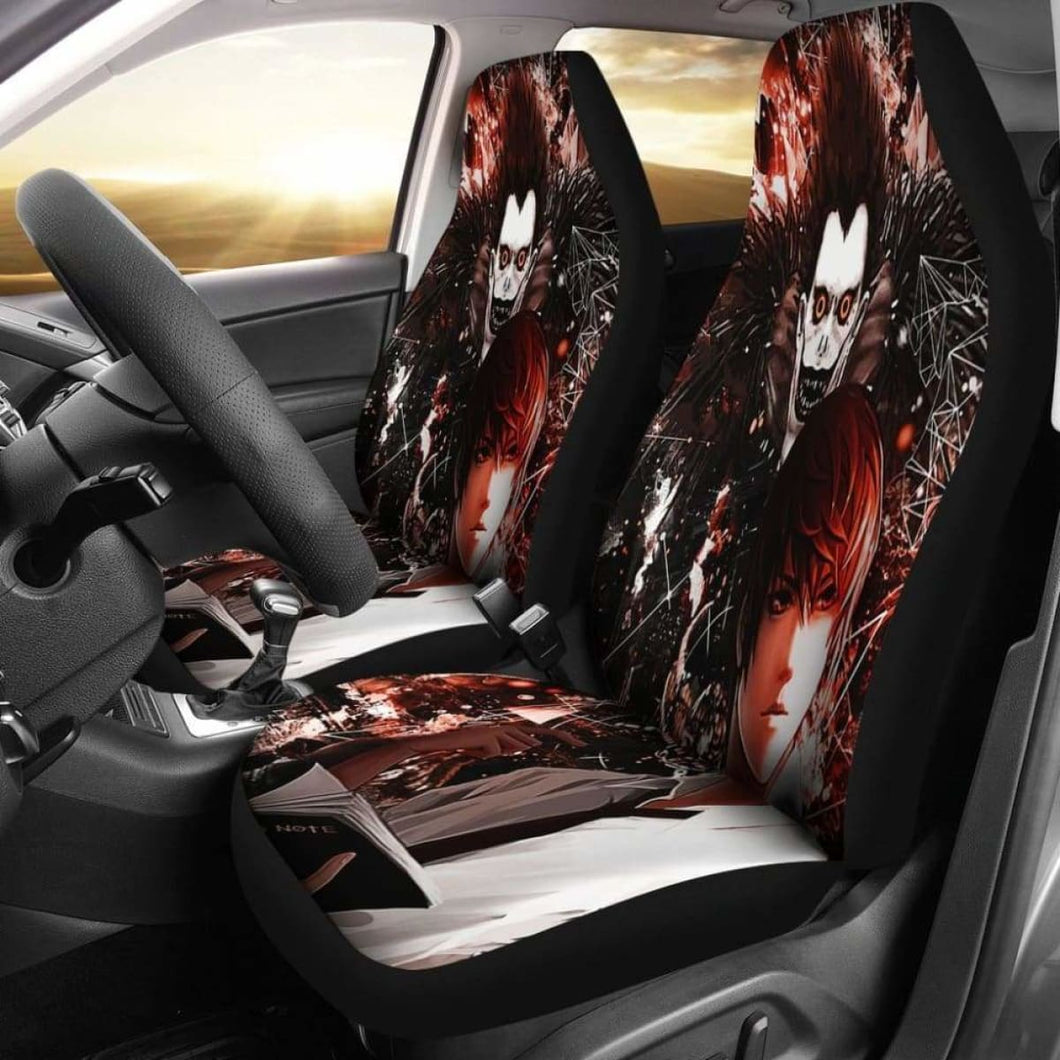 Death Note Car Seat Covers 2 Universal Fit 051012 - CarInspirations