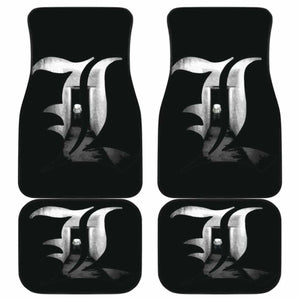 Death Note L In Black Theme Car Floor Mats Universal Fit 051012 - CarInspirations
