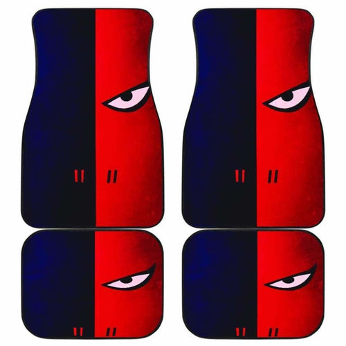 Deathstroke Front And Car Mats Universal Fit - CarInspirations