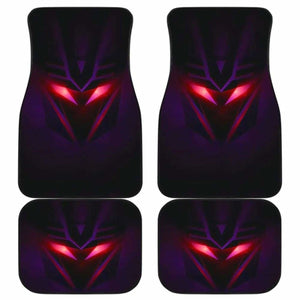 Decepticons Night Logo Front And Car Mats Universal Fit - CarInspirations