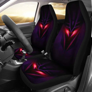 Decepticons Night Logo Seat Covers 101719 Universal Fit - CarInspirations