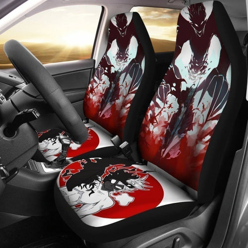 Demon Asta Black Clover Car Seat Covers Anime Fan Gift Universal Fit 194801 - CarInspirations