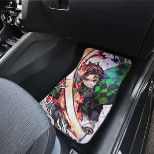 Demon Slayer Anime Car Floor Mats Universal Fit 051012 - CarInspirations