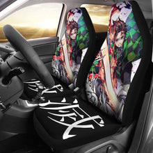 Load image into Gallery viewer, Demon Slayer Anime Seat Covers 101719 Universal Fit - CarInspirations