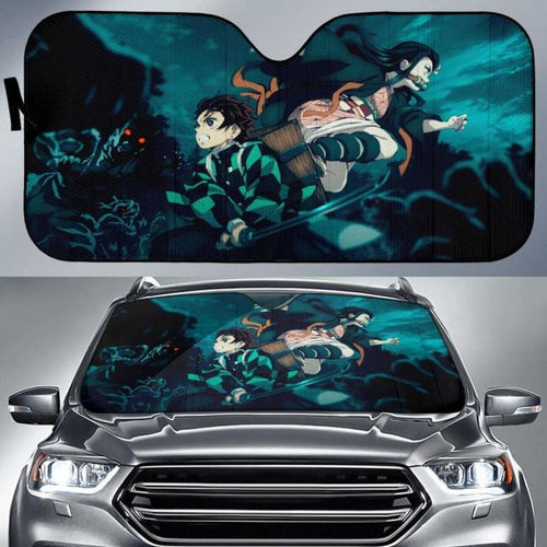 Demon Slayer Auto Sun Shades 918b Universal Fit - CarInspirations