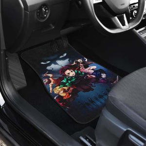 Demon Slayer Front And Car Mats Universal Fit - CarInspirations
