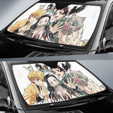 Load image into Gallery viewer, Demon Slayer Funny Car Auto Sunshade Anime 2020 Universal Fit 225311 - CarInspirations