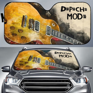 Depeche Mode Car Auto Sun Shade Guitar Rock Band Fan Universal Fit 174503 - CarInspirations
