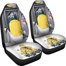 Load image into Gallery viewer, Despicable Me Minions 2020 Seat Covers Amazing Best Gift Ideas 2020 Universal Fit 090505 - CarInspirations
