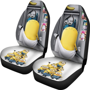Despicable Me Minions 2020 Seat Covers Amazing Best Gift Ideas 2020 Universal Fit 090505 - CarInspirations