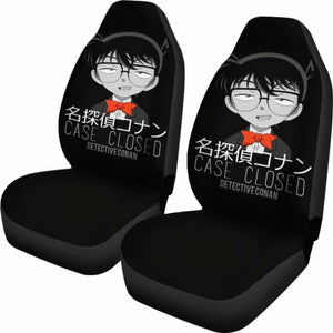 Detective Conan Case Closed Seat Covers 101719 Universal Fit - CarInspirations