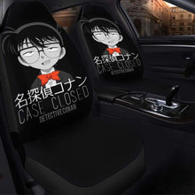 Load image into Gallery viewer, Detective Conan Case Closed Seat Covers 101719 Universal Fit - CarInspirations