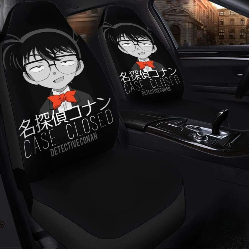 Detective Conan Case Closed Seat Covers 101719 Universal Fit - CarInspirations