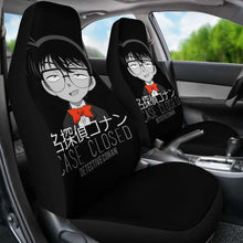 Load image into Gallery viewer, Detective Conan Case Closed Seat Covers 101719 Universal Fit - CarInspirations